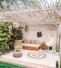15 Wunderschone Boho Pool Space Decor Ideen Patio Boho Decor Ideen Patio Pool Spa Deco Terrasse Idee Deco Terrasse Decoration De Terrasse Exterieure