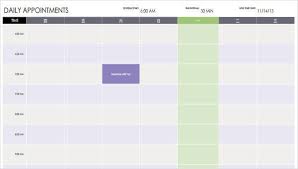 We have to deal with that by managing it. Free 6 Appointment Calendar Templates In Ms Word Pdf Google Docs
