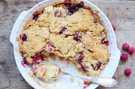Crumble Aux Pommes Et Framboises Blog De Cuisine Creative Recettes Popotte De Manue Crumble Pomme Recette Crumble Pomme Recette Crumble