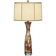Universal Lighting And Decor Gilled Hand Painted Bronze Porcelain Table Lamp Lamp Table Lamp Bronze Lamp