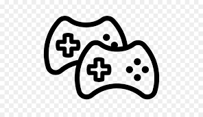 Scarica un video a tema video games on white background. White Background Clipart Game Gamer Black Transparent Clip Art