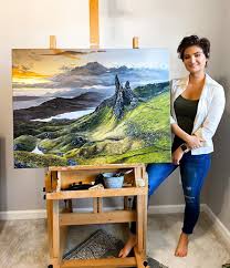 Recorded, mixed and mastered by jure. Artist Travels To Scotland S Isle Of Skye In A Luminous Landscape Oil Painting Search By Muzli