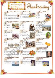 These free thanksgiving printables aren't just for kids! Thanksgiving Quiz Esl Worksheet By Jayce