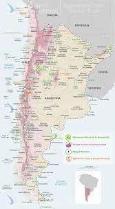 Iguazu falls tour | patagonia: Gigantic Argentina And Chile National Parks Map Southwind Experience 2021