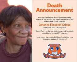 Making a death announcement on facebook isn't the same as posting other things, and it can be tough to come up with something in this grievous time. Death Announcement Amazing Kids Private School And Academy Facebook