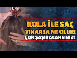 kola ile sac yikanirsa ne olur cok sasiracaksiniz youtube sac koltuklar tibbi bitkiler