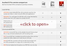 comparison whats the difference between acrobat xi vs x