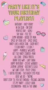 Party Like It S Your Birthday Playlist Studiodiy Com Party Songs Party Playlist Music Playlist