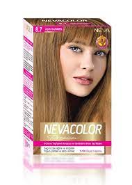 nevacolor premium sac boyasi 8 7 acik karamel sac boyasi sac sac renkleri