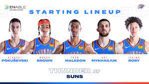 Brown is an intriguing piece, too. Okc Thunder On Twitter First On The Floor Presented By Enablemidstream
