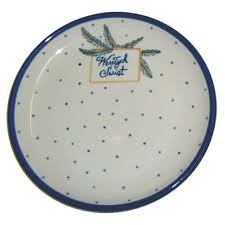 Today we stop in poland to taste a typical dessert of the christmas and easter holidays, the makowiec polish christmas bread. Polish Pottery Bread And Butter Plate 6 In Polish Art Center