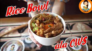 Bisa Untuk Jualan Rice Bowl Ala Cooking With Sheila Pedas Nya Nyokot Cws Vlog 6 Youtube Makanan Ayam Goreng Alanya