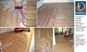 Hydronic Radiant Heated Floor With Thermofin U Custom Designed By Radiant Engineering For Contractor Radiant Floor Heating Radiant Heat Hydronic Radiant Heat