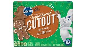 Pillsbury christmas cookies christmas cookies christmas cookies are traditionally sugar biscuits and cookies (though other flavors may be used based on family traditions and individual preferences) cut into various shapes related to christmas. Pillsbury Gingerbread Shape Cutout Cookie Dough Pillsbury Com