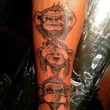 Not see, not hear, not speak. 9 Hear No Evil See No Evil Speak No Evil Tattoos Ideas Evil Tattoos Tattoos With Meaning Tattoos