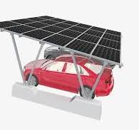 Solar Carport Mounting System (Double V-column) - Mibet