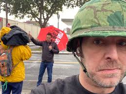 Private Beefwater reporting live from the war ravaged streets of Portland.