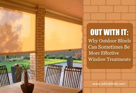 Why Outdoor Light Blocking Blinds And Shades Can Sometimes Be More Effective