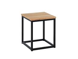 Table basse (129) table d'appoint (36) set tables basses (5) set tables gigognes (4) set tables basses gigognes (3) set de table gigogne (2) table basse coffre (2) voir plus; Table D Appoint Industrielle Coloris Chene Clair Et Noir En Mdf Et Metal Dim 35 X 35 X 40 Cm Pegane Vente De Table Conforama