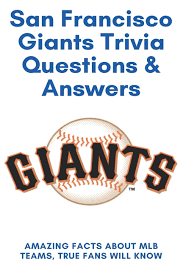Many were content with the life they lived and items they had, while others were attempting to construct boats to. San Francisco Giants Trivia Questions Answers Amazing Facts About Mlb Teams True Fans Will Know San Francisco Giants Facts And Figures Paperback Walmart Com Walmart Com