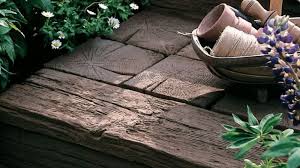 Discover savings on sleepers wood & more. Woodstone Wood Effect Paving Slabs Concrete Sleepers Marshalls