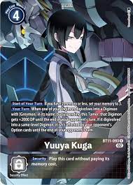 Yuuya Kuga (Alternate Art) - Dimensional Phase - Digimon Card Game
