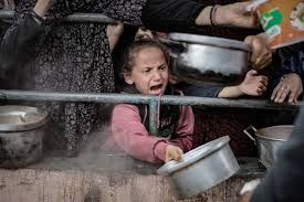 Fears of famine grow in Gaza as aid agencies suspend deliveries