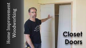 This is a super easy to do upgrade that should make your room seem larger you mean you have bought the sliding closet door or you just have a plan and didn't begin yet? Closet Door Upgrade To Replace Sliding Doors Woodworking How To Youtube