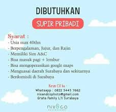Airy citraland international surabaya ⭐ , indonesia, surabaya, jalan telaga utama, international: Lowongan Supir Driver Surabaya Gibran Waluyo Di Surabaya 10 Nov 2020 Loker Atmago Warga Bantu Warga