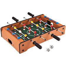 toyshine mid sized football table soccer game with 4 rods foosball foosball table soccer table