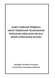 Panduan pembayaran klik sini :panduan melakukan pembayaran di sistem perolehan kerajaan negeri pulau pinang. Https Www Kpwkm Gov My Kpwkm Uploads Files Dokumen Sebutharga 26tender Garis Panduan Pembekal Untuk Persediaanv161316 Pdf