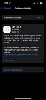 The #1 iphone unlock affiliate program. Apple Releases Ios 15 0 1 With Apple Watch Unlock Fix On Iphone 13 And More 9to5mac Todayheadline