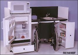handicap accessible kitchen units