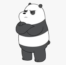 Free Png Download We Bare Bears Panda Angry Clipart Angry We Bare Bear Is Popular Png Clipart Cartoon Imag Bear Wallpaper Bare Bears Ice Bear We Bare Bears