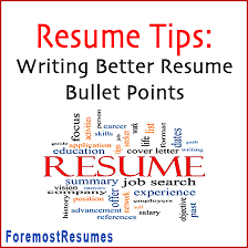 Words for Resume 
