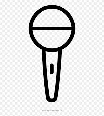 Cartoon friendly tv show host using a microphone. Coloring Pages Microphone Coloring Page Ultra Pages Icon Clipart 4722778 Pikpng