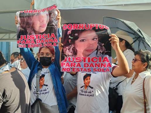 10.1 - Padres de Danna Yanina buscan ser escuchados por la presidenta Claudia Sheinbaum, durante el evento de la inauguración del hospital general del ISSSTE en Tampico. | Facebook