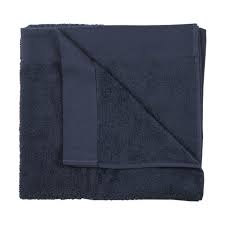 Denim blue chevron soft towel. Malmo Cotton Bath Towel Denim Kmart