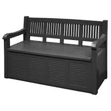 Ce banc est en teck brut, de fabrication artisanale. Banc Coffre De Jardin Cdiscount Jardin