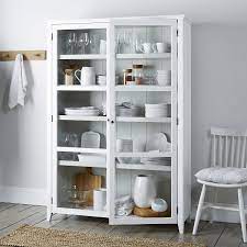 Great savings & free delivery / collection on many items. Glass Display Cabinet Furniture In Time For Christmas The White Company Glass Cabinets Display Kitchen Display Cabinet Kitchen Display