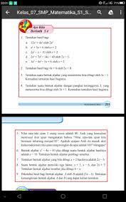 Seorang ibu biasanya pergi belanja ke pasar a, kemudian ada pembangunan pasar b yang jaraknya lebih dekat, sehingga si ibu tadi beralih ke pasar b. Jawaban Soal Matematika Kelas 7 Semester 1 Kunci Masa Depan