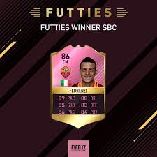 How to complete ucl moments florenzi sbc in fifa 19. Fifa 22 News On Twitter Fifa 17 Futties Winner Sbc Florenzi 86 Is Now Live Https T Co Ey0q6wlmeh Futties Florenzi