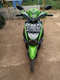 .mio modif cafe racer yamaha mio modification yamaha mio modifikasi touring yamaha mio modifikasi road race yamaha mio modif simple yamaha mio modif minimalis. Modifikasi Stiker Yamaha Mio M3 Tribal Green Spec B Lazada Indonesia