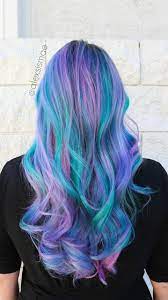 Alexsis Mae Ashleys Mermaid Hair Color Tranformation Mermaid Hair Color Hair Styles Mermaid Hair