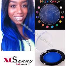 Hair chalk is certainly nothing new, as we've seen colorful styles at new york fashion week, at music festivals , and on some of our favorite celebrities. Wholesale 100 Temporary Dark Blue Hair Color Pastel Chalk 10 Boxes Lot Hck008