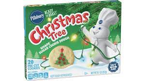 The dark chocolate ganache filling paired with sweet maraschino cherries adds just the right amount of decadence. Pillsbury Shape Christmas Tree Sugar Cookie Dough Pillsbury Com