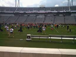 Scott Stadium Section 106 Row C Seat 11 Virginia Cavaliers