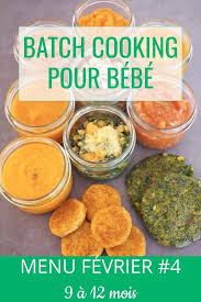 Batch Cooking Fevrier 4 9 A 12 Mois Cuisinez Pour Bebe En 2020 Croquettes De Patates Douces Croquettes Pates Au Saumon