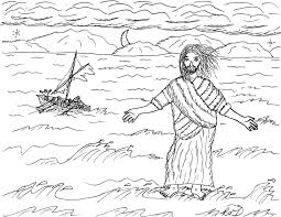 Home resources jesus walking on water. Robin S Great Coloring Pages Jesus Walks On Water During A Storm