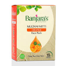 Banjara S Multani Mitti Orange Face Pack Powder Banjaras Store